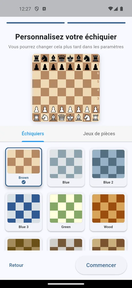 Application de problèmes d'échecs – mat en 2, 3, 4, 5